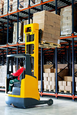 Fork lift truck